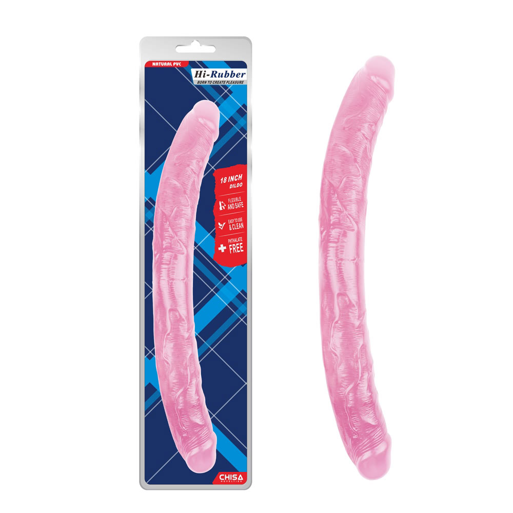 18 လက်မ Dildo-Pink