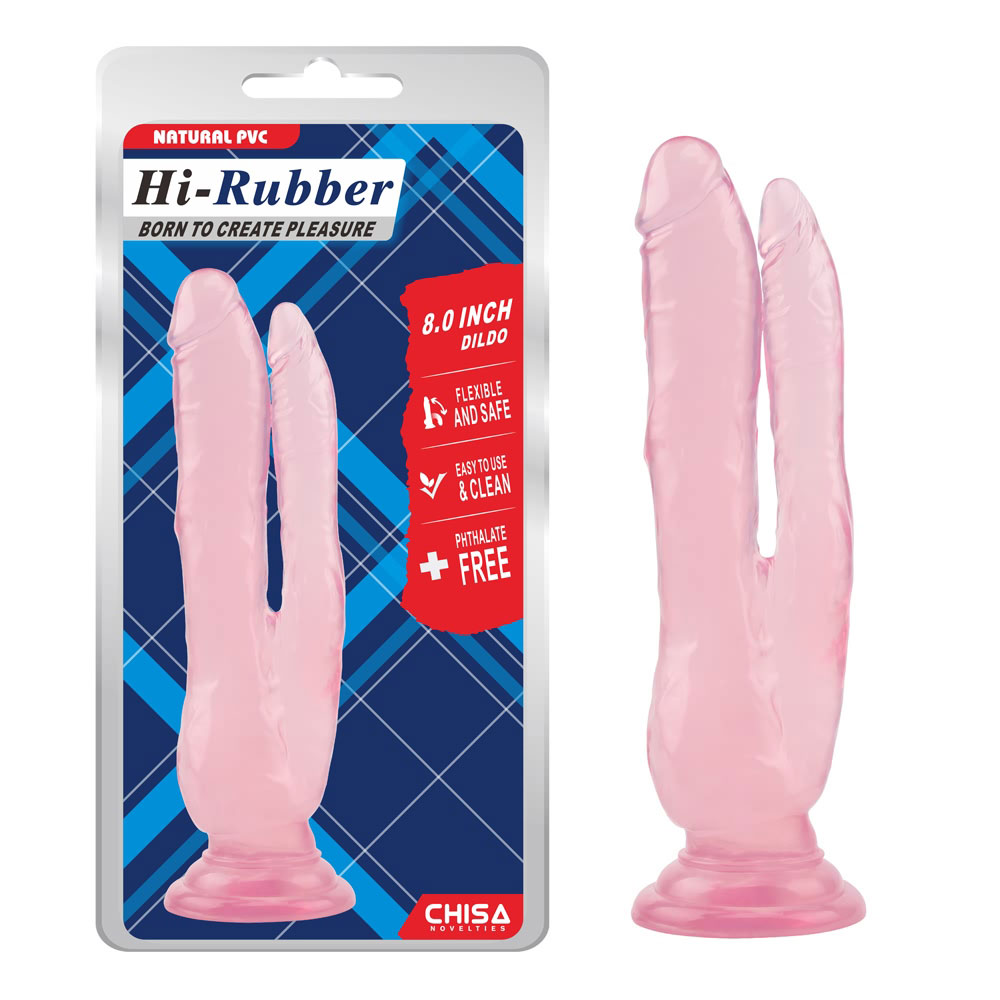 8.0 လက်မ Dildo-Pink