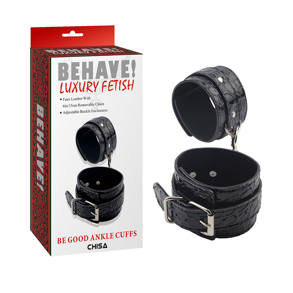 Ankle Cuffs-Black ကောင်းပါစေ။
