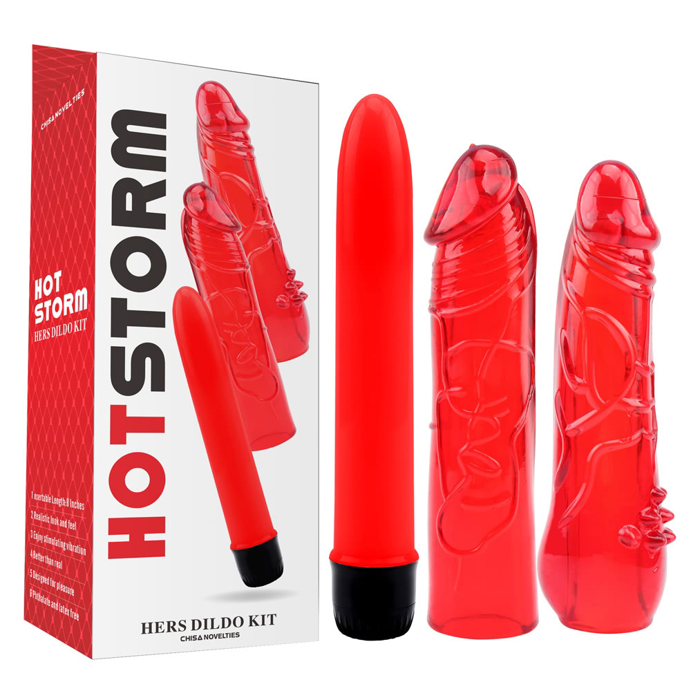 သူမ၏ Dildo Kit