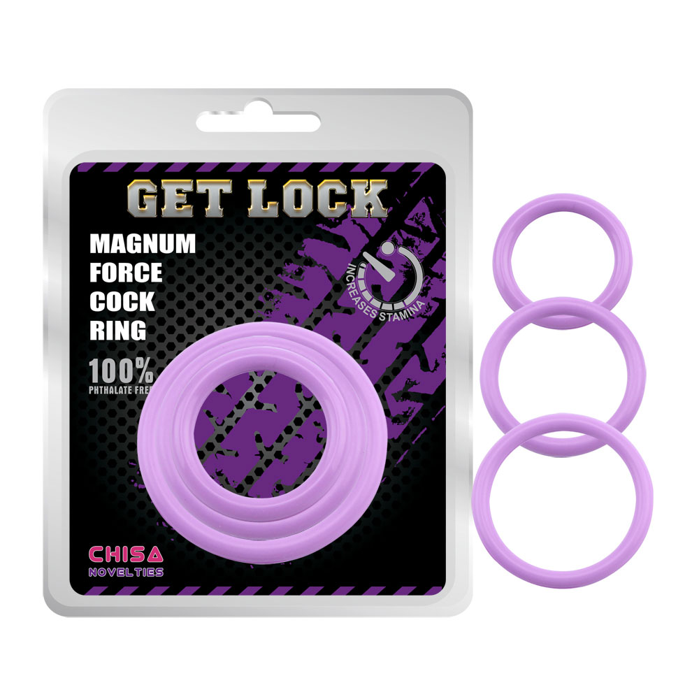 Magnum Force Cock Ring-ခရမ်းရောင်